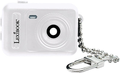 Lexibook llavero cámara digital miniatura blanco con memoria flash incorporada