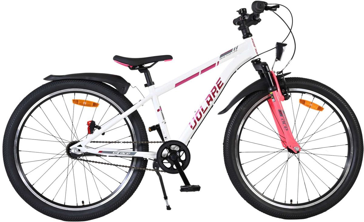 Bicicleta para niños Volare xc race - 24 pulgadas - nexus 3 - blanco rosa