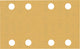 Carta vetrata Bosch 10x expert c470 a 8 fori per levigatrice orbitale...