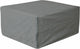 Eurotrail funda protectora impermeable reposapiés mesa de centro, cantonic 100x100x50 cm, gris