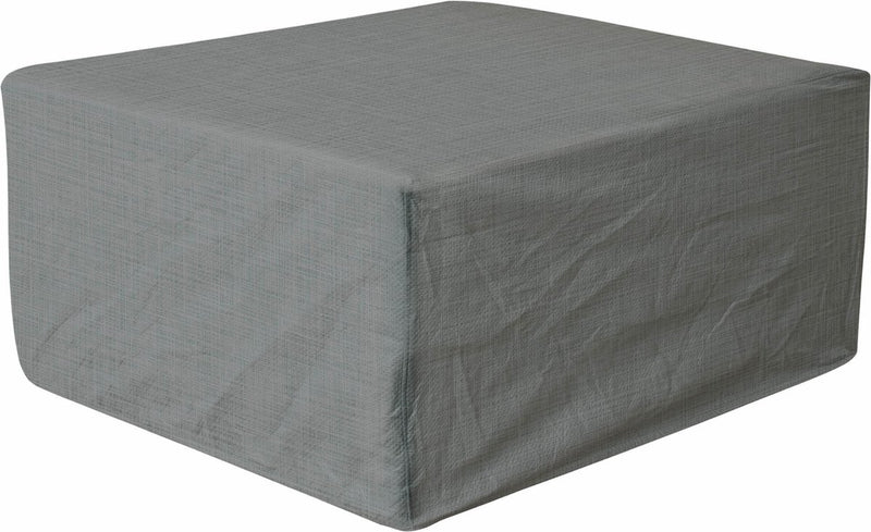 Eurotrail funda protectora impermeable reposapiés mesa de centro, cantonic 100x100x50 cm, gris