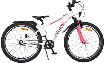 Bicicleta para niños Volare xc race - 24 pulgadas - nexus 3 - blanco rosa