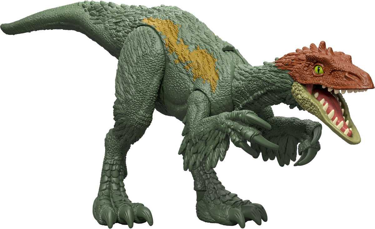 Jurassic world rebirth danger archaeornithomimus figuur veelkleurig