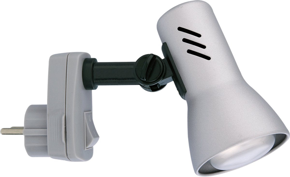 Briloner pilo - lámpara de enchufe - aplique con interruptor - lámparas de enchufe 1 luz - foco de enchufe - encendido apagado - giratorio - casquillo E14