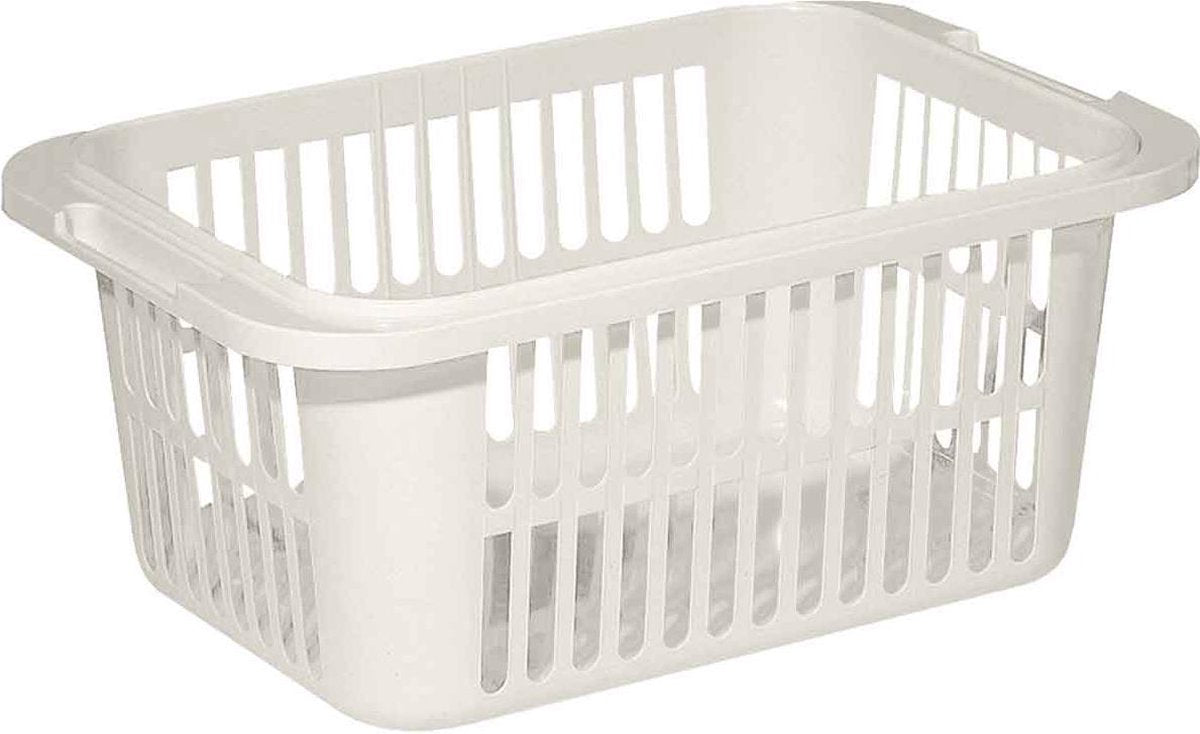 Curver lingo wasmand 30l gebroken wit 55x35.5x