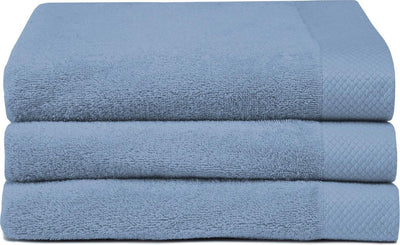 Seahorse pure - asciugamano - 60x110 cm - set di 3 - denim