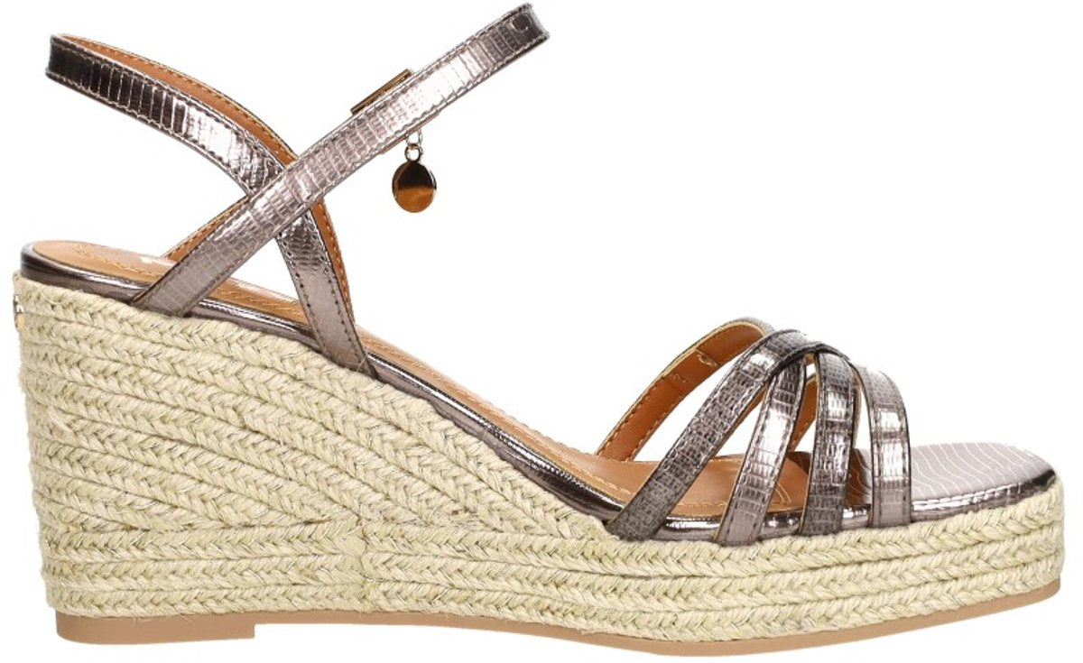 Mexx noemi sandalen touwzool - brons - maat 42