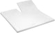 Cinderella - weekend - topper hoeslaken met split - 180x210 cm - tot 15 cm matrashoogte - 100% katoen - wit