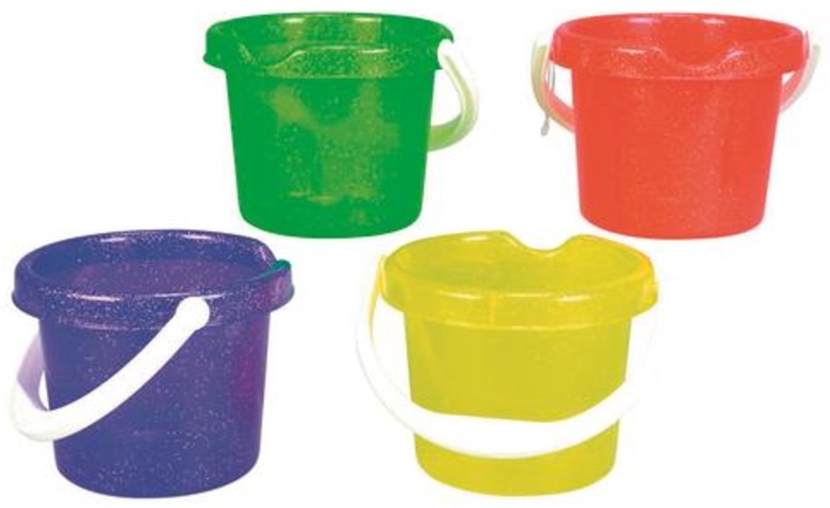 Androni Glitter Bucket para niños pequeños