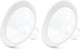 Protector de pecho flexible Medela personal fit con borde suave - 2 piezas - talla s - 21 mm