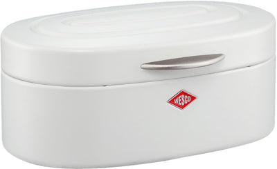 Portapane singolo Wesco Elly | 8,5 litri | metallo - bianco opaco | contenitore per il pane