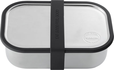 Aya ida aya ida - lunch box - opbergdoos - meenemen - brood - 1000ml - matte black