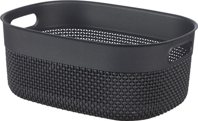 Cesta filo Curver - m - 12 litros - gris oscuro