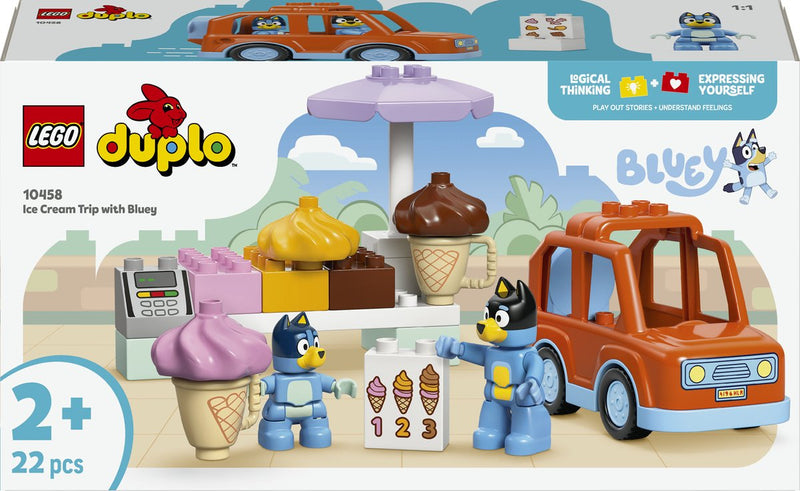 LEGO DUPLO 10458 Ottieni un gelato con Bluey