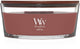 Candela profumata Woodwick Hearthwick Flame Ellipse - Rouge Old - 50 ore di combustione
