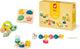 Janod - caja 18 meses motricidad fina - set de juego - 4 juguetes