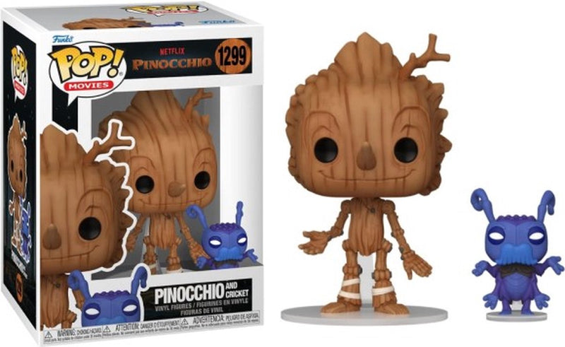 Películas funko pop: pinocho (netflix) - pinocho grillo - pop #1299