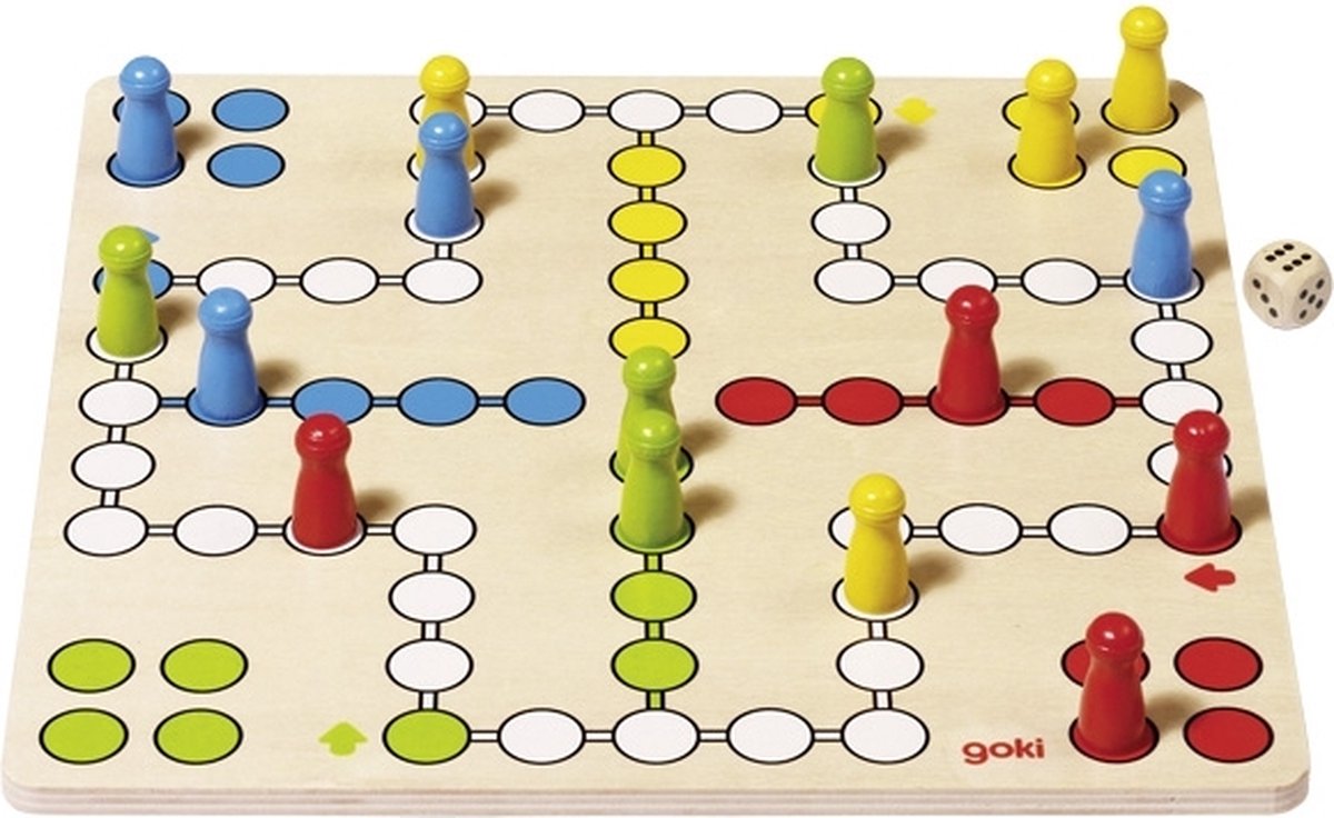 Goki Wooden Ludo