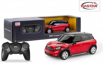 Rastar mini countryman red - 1:24 - r c.
