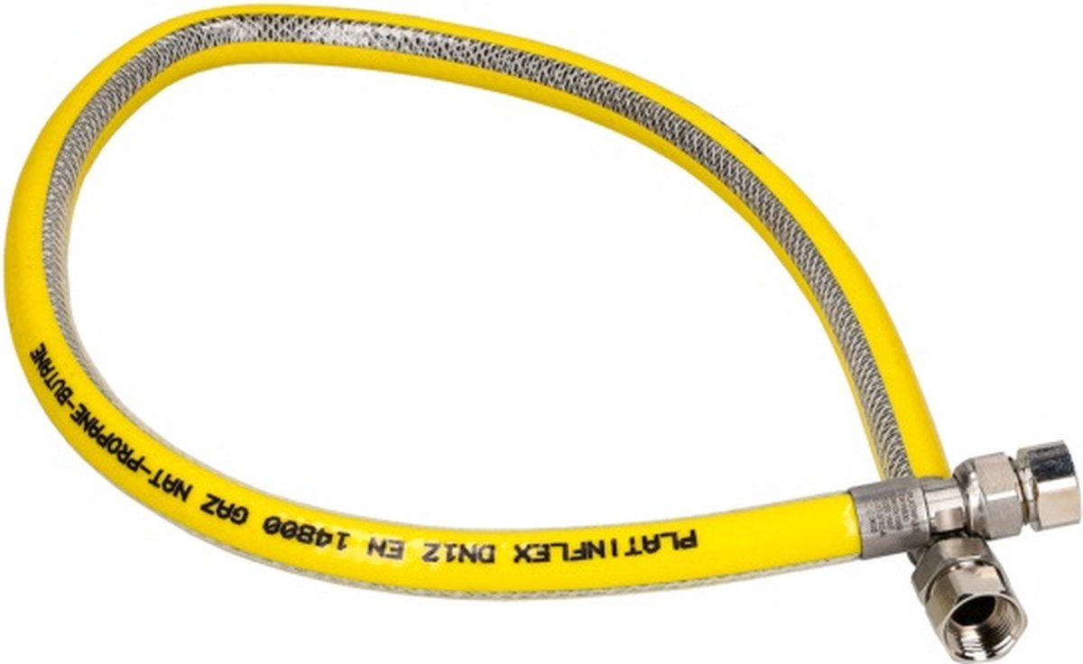 Plieger flex flexibele rvs premium - gasslang - 200cm - gastec