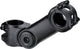 Potencia de bicicleta Bbb Cycling Highsix de 110 mm - potencia ajustable -40° + ángulo de 40° - manillar de 25,4 mm - negro - bhs-28