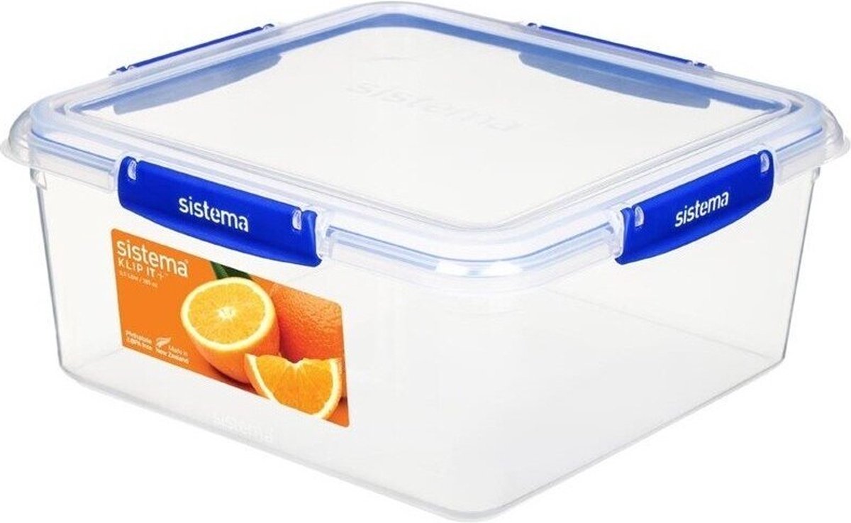Sistema klip it + contenitore - quadrato - 5,5l