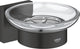 Portasapone Grohe Quickfix Start Cube con supporto - nero opaco