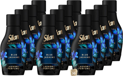 Ammorbidente Silan - essenze floreali - gelsomino blu 540ml - 12x 30 lavaggi - confezione risparmio