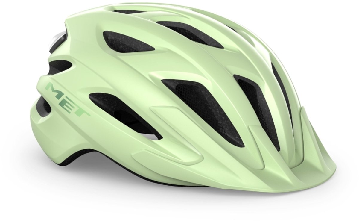 Con casco de bicicleta crossover mips hombre mujer - casco de bicicleta urbana adulto - talla m l – menta brillante