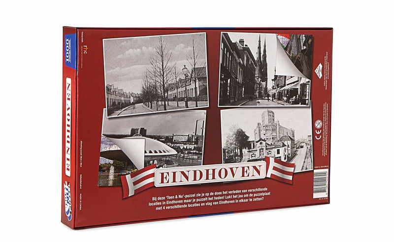 Puzzle pubblicitario allora adesso - Eindhoven