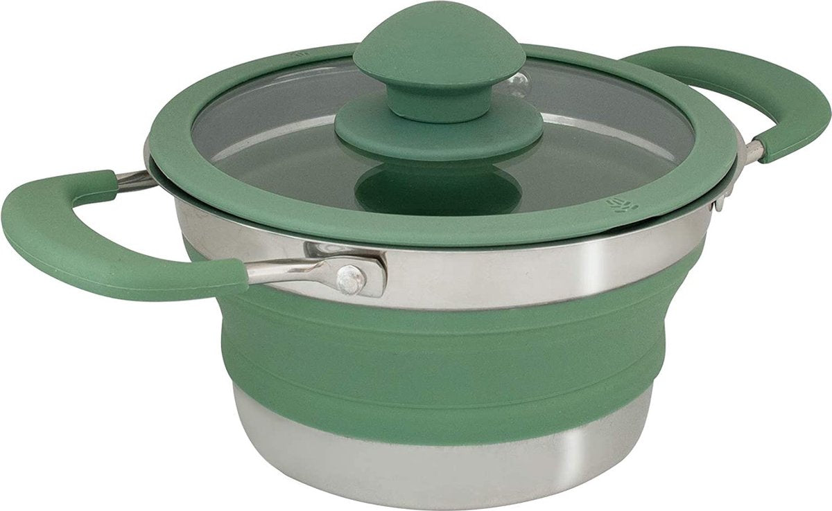 Eurotrail pan met deksel - large - sea green