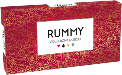 Tactic Rummy Deluxe - gioco da tavolo - collezione classica - gioco di tessere classico - 2-4 giocatori - 30+ minuti - versione deluxe