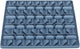 Trixie - lick'n'snack mat - siliconen - blauw - 30 cm