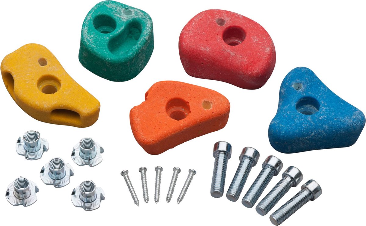 Piece di arrampicata oscillante set piccola con 2 buche, 5st.