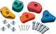 Piece di arrampicata oscillante set piccola con 2 buche, 5st.