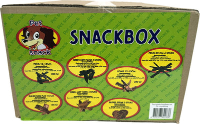 Caja snack Petsnack - snacks masticables 100% naturales