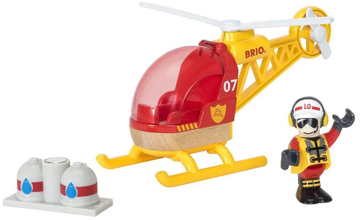 Helicóptero de bomberos Brio - 33797