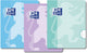 Oxford school - cuaderno escolar - a5 - rayado - con margen - 72 páginas - pack de 3 - pastel