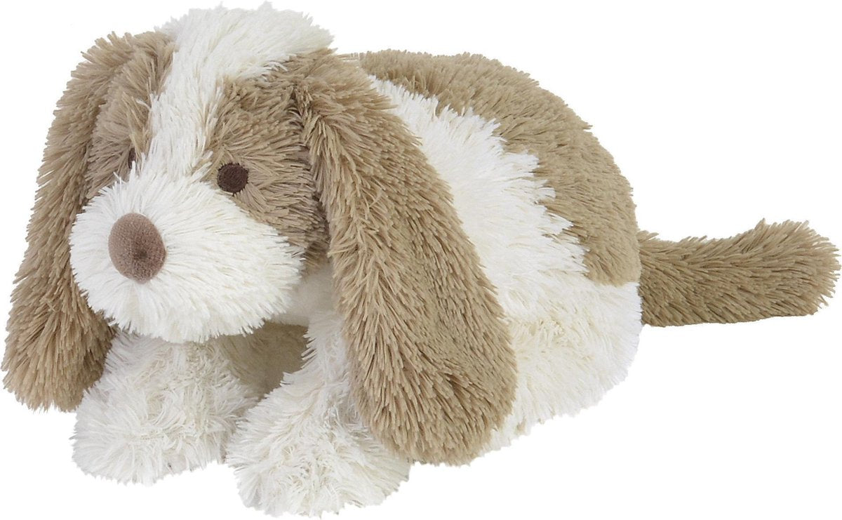 Happy horse hond david knuffel 20cm - wit beige - baby knuffel