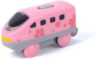 Locomotiva in legno Hape rosa - - da 3 anni