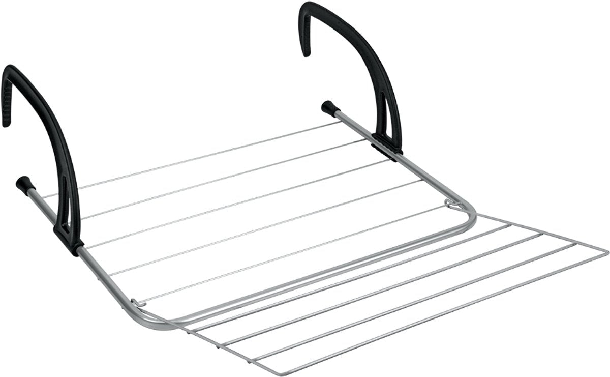 Tomado - seram - droogrek hangend - 7 meter drooglengte - hangdroogrek - verstelbare armen - grijs