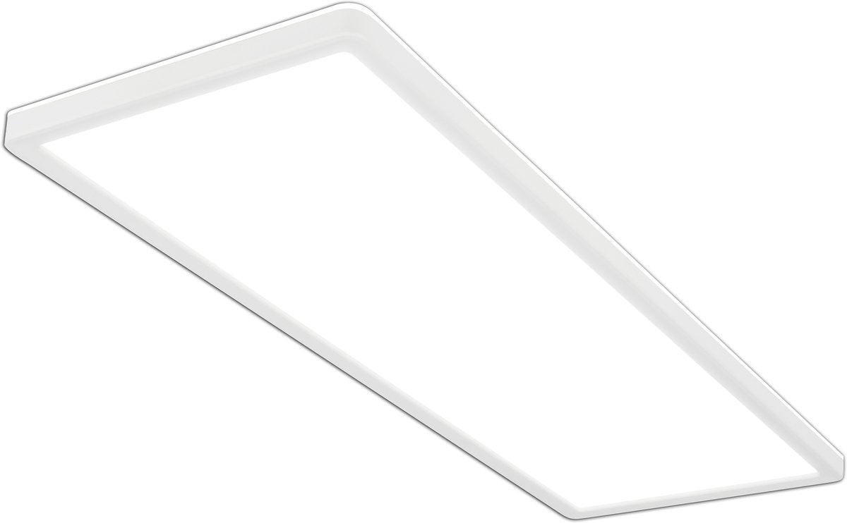 Briloner slim - Lampada da soffitto a LED - lampada da soffitto - pannello - ultra piatta - luce bianca neutra 4.000k - 58x20 cm (LxPxH) - bianco