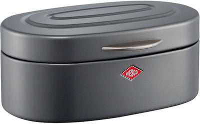 Panera individual Wesco elly | 8,5 litros | metal - grafito mate | caja de almacenamiento de pan