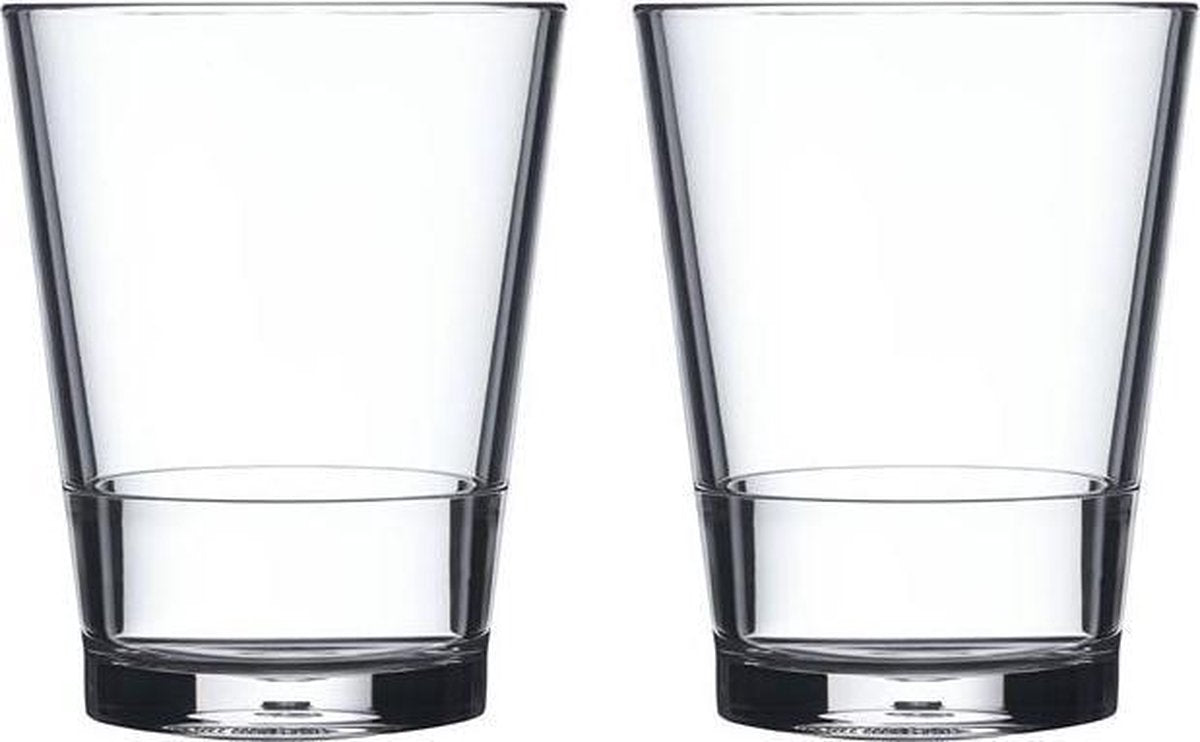 Mepal glas flow 200 ml - set van 2 stuks