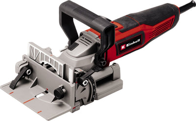 Einhell slat dowel cutter te-bj 900 - 900 w - 11,000 t min - ø100x22x4 mm - max. milling depth: 20 mm - angle settings: 0°-90° - incl. dust bag