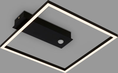 Briloner - nici - Lampada da soffitto a LED - lampada da soffitto con rilevatore di movimento - nero - LED - 12,5w