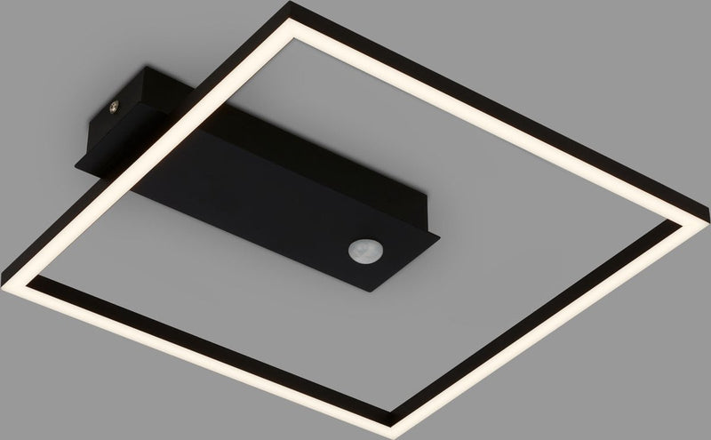 Briloner - nici - Plafón LED - Plafón con detector de movimiento - negro - LED - 12,5w