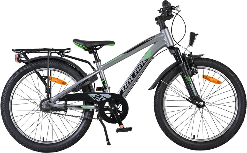 Volare cross kinderfiets - jongens - 20 inch - grijs - nexus 3