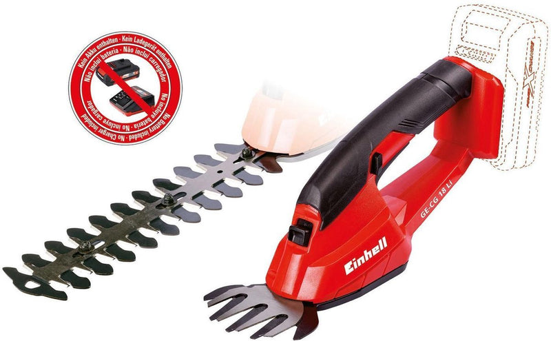 Cortasetos y césped inalámbrico Einhell GE-CG 18 Li Solo Power X-Change