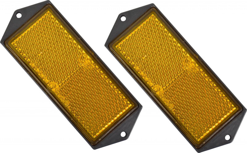 Reflector Carpoint naranja 104x40mm - 2 piezas